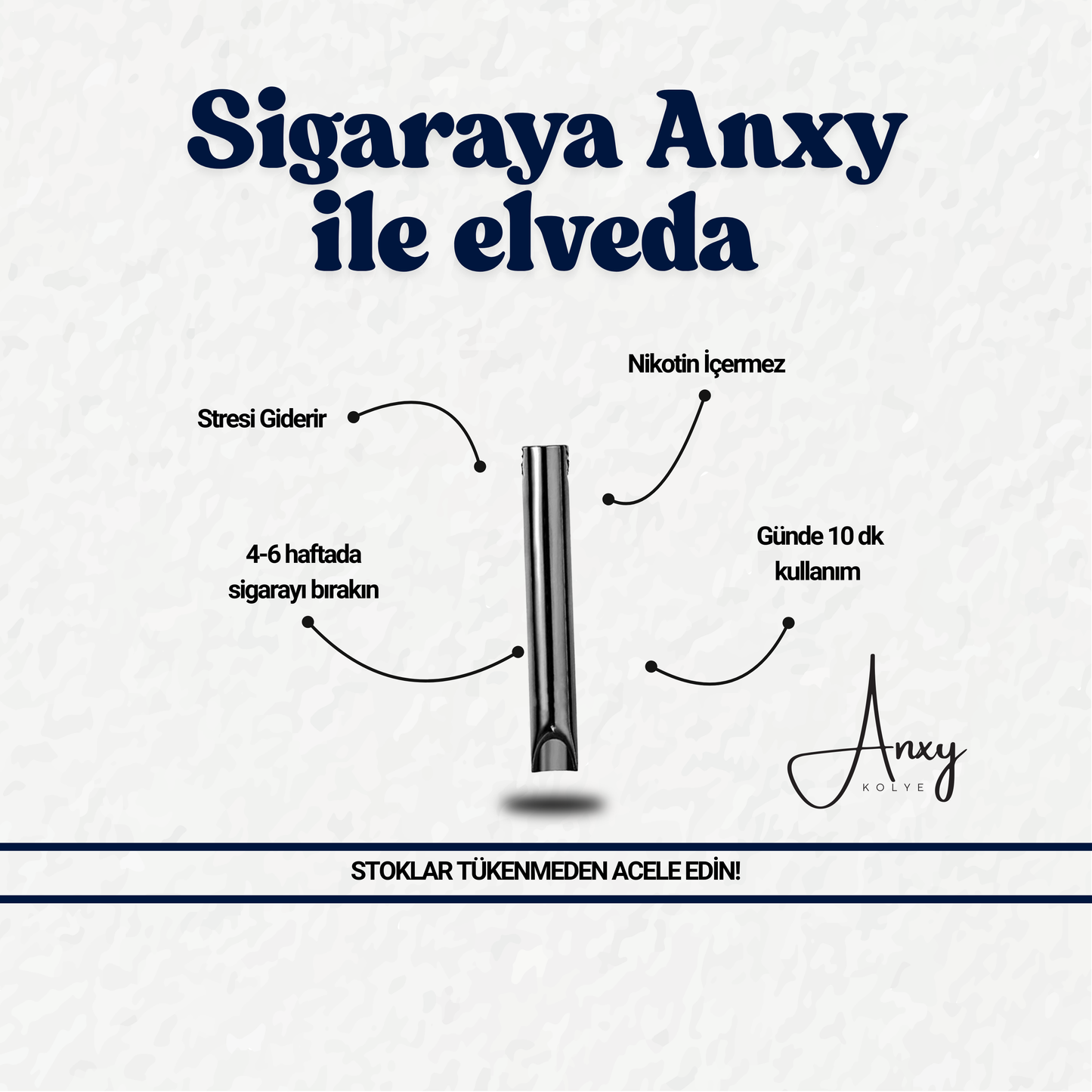 Anxy Sigara Bırakma Kolyesi
